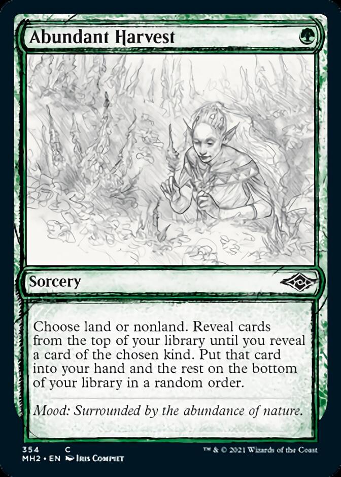 Abundant Harvest (Sketch) [Modern Horizons 2] | Game Master's Emporium (The New GME)