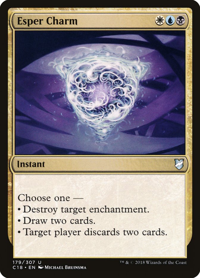 Esper Charm [Commander 2018] | Game Master's Emporium (The New GME)