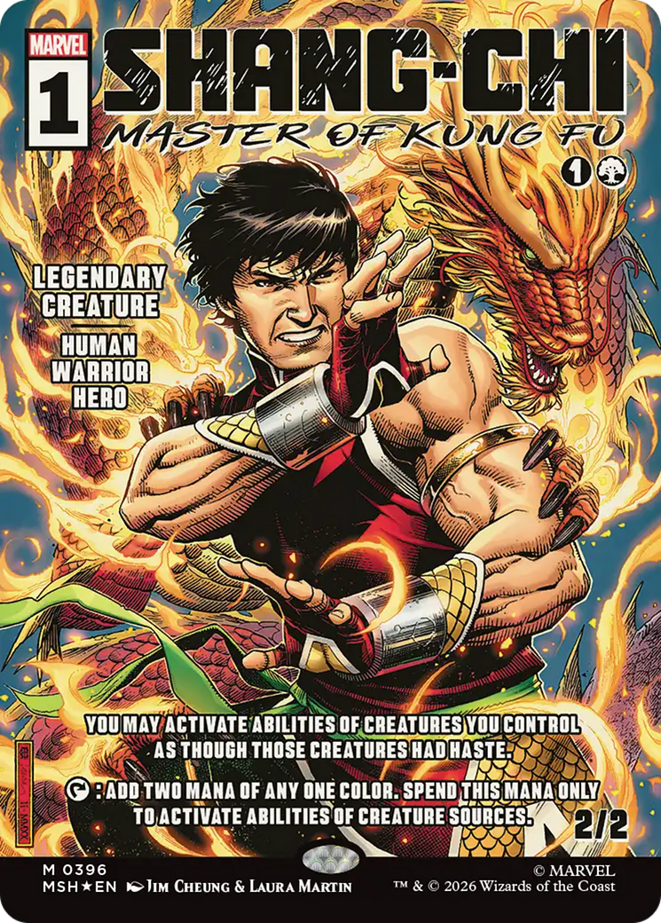 Shang-Chi, Master of Kung Fu (Showcase) (0396) [Marvel Super Heroes] | Game Master's Emporium (The New GME)