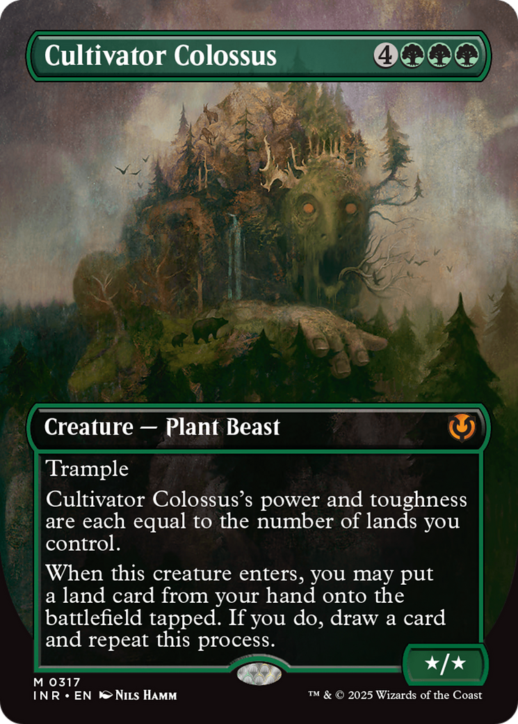 Cultivator Colossus (Borderless) [Innistrad Remastered] | Game Master's Emporium (The New GME)