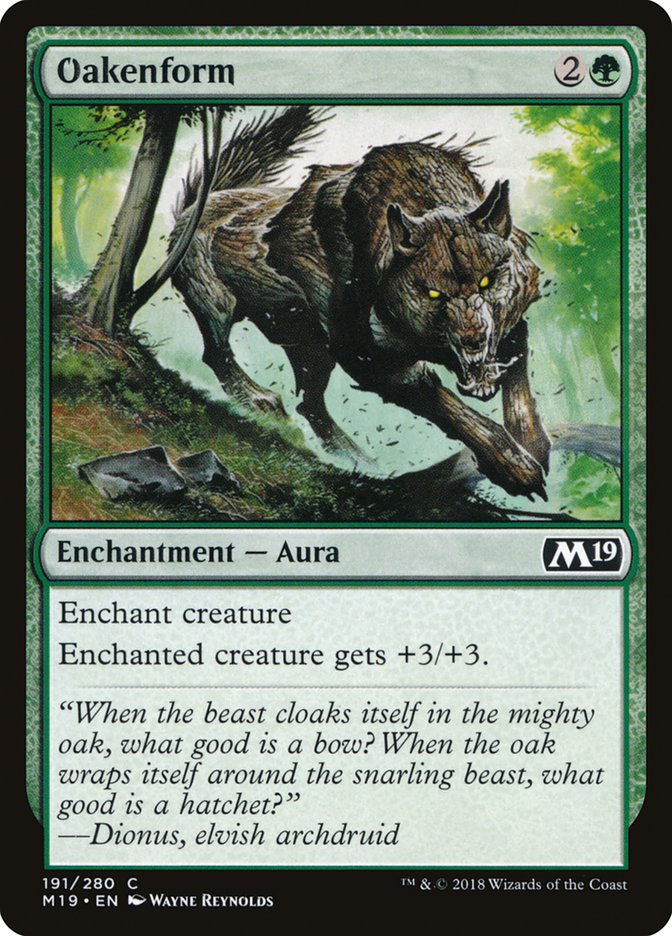 Oakenform [Core Set 2019] | Game Master's Emporium (The New GME)