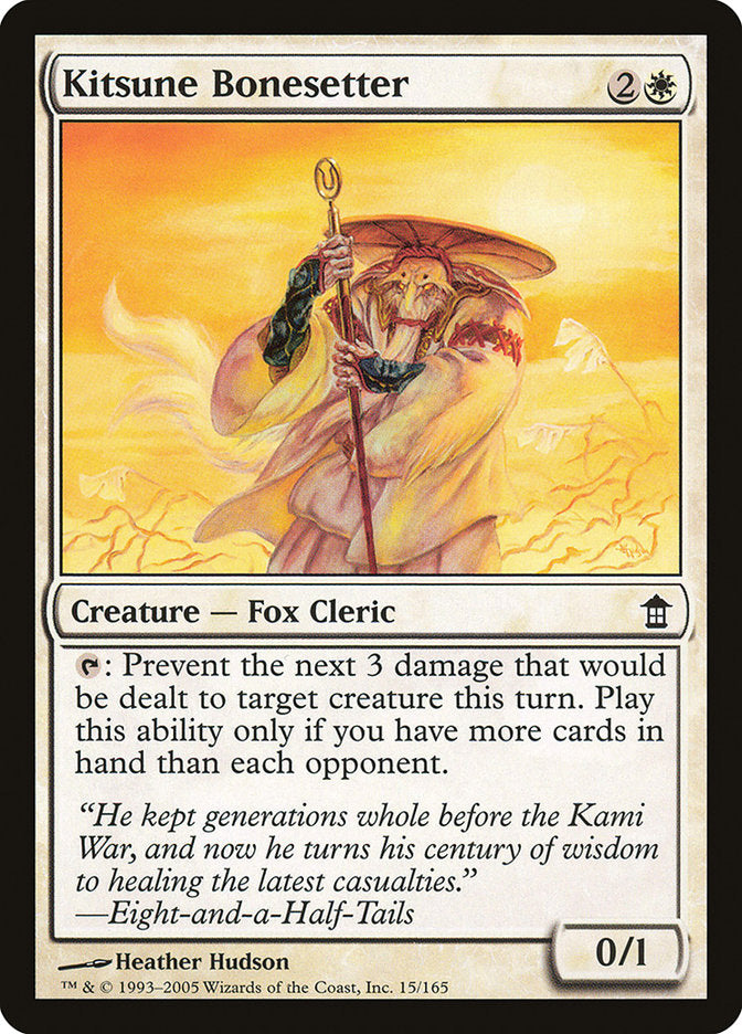 Kitsune Bonesetter [Saviors of Kamigawa] | Game Master's Emporium (The New GME)