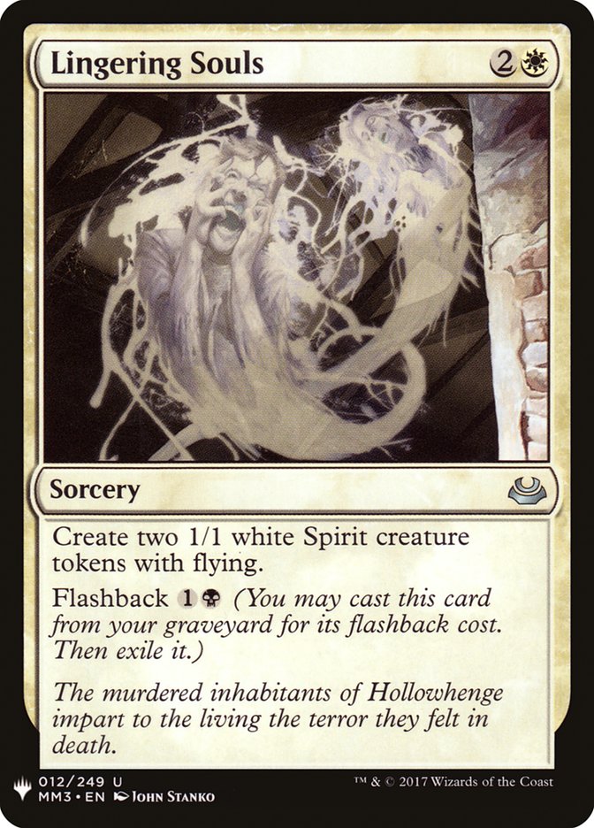 Lingering Souls [Mystery Booster] | Game Master's Emporium (The New GME)
