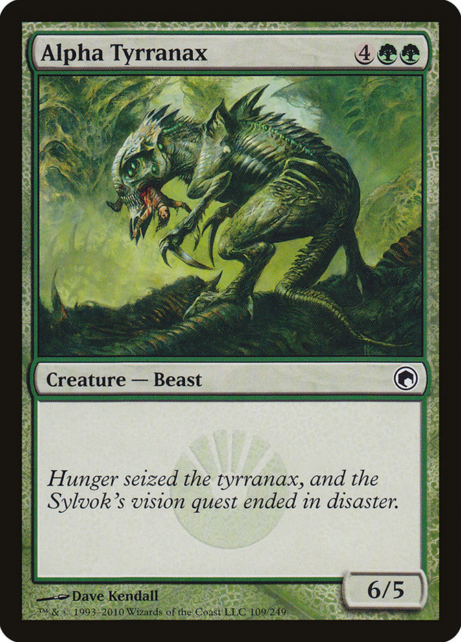 Alpha Tyrranax [Scars of Mirrodin] | Game Master's Emporium (The New GME)