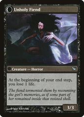 Cloistered Youth // Unholy Fiend [Innistrad] | Game Master's Emporium (The New GME)