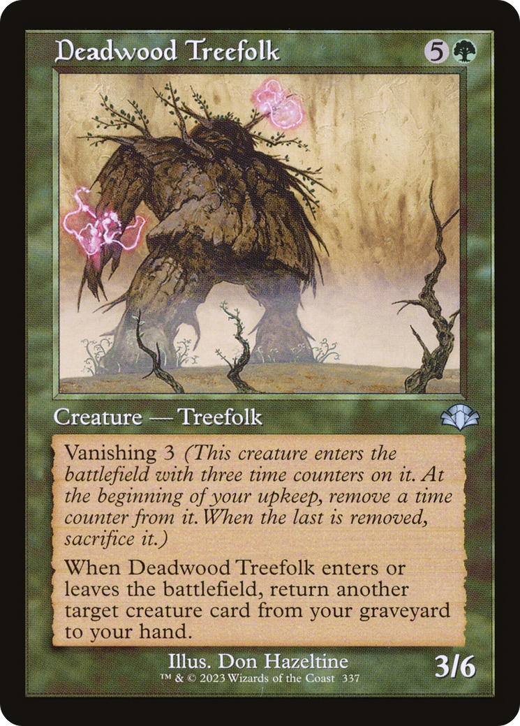 Deadwood Treefolk (Retro) [Dominaria Remastered] | Game Master's Emporium (The New GME)
