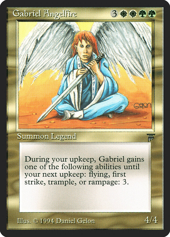 Gabriel Angelfire [Legends] | Game Master's Emporium (The New GME)