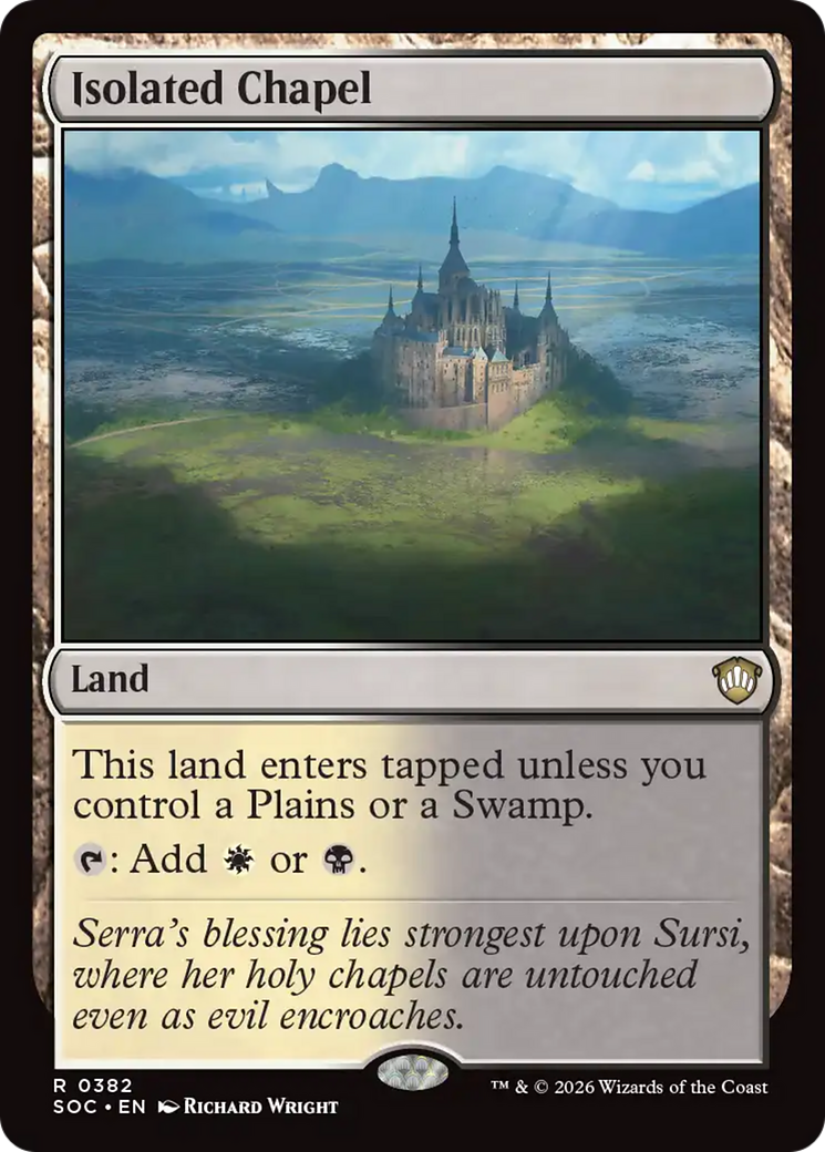 Isolated Chapel [Secrets of Strixhaven Commander] | Game Master's Emporium (The New GME)