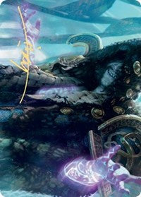 Valki, God of Lies Art Card (Gold-Stamped Signature) [Kaldheim Art Series] | Game Master's Emporium (The New GME)