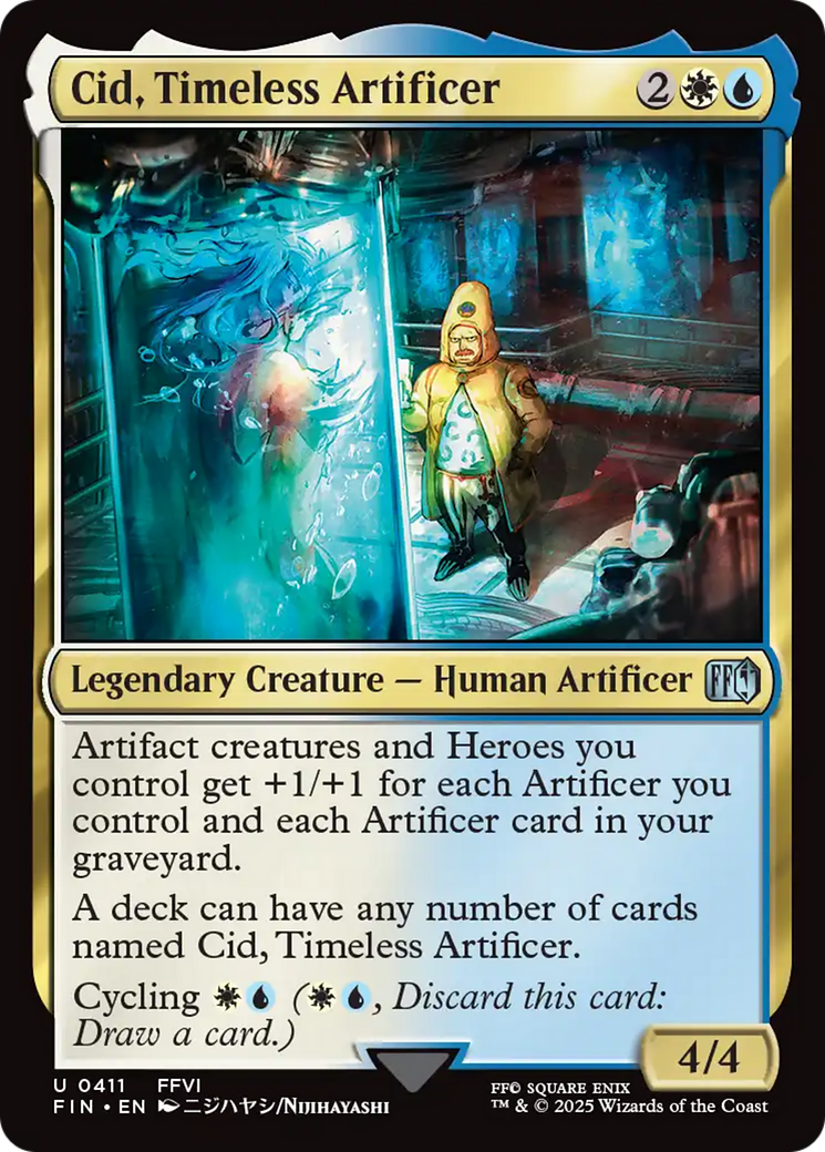 Cid, Timeless Artificer (0411) [FINAL FANTASY] | Game Master's Emporium (The New GME)