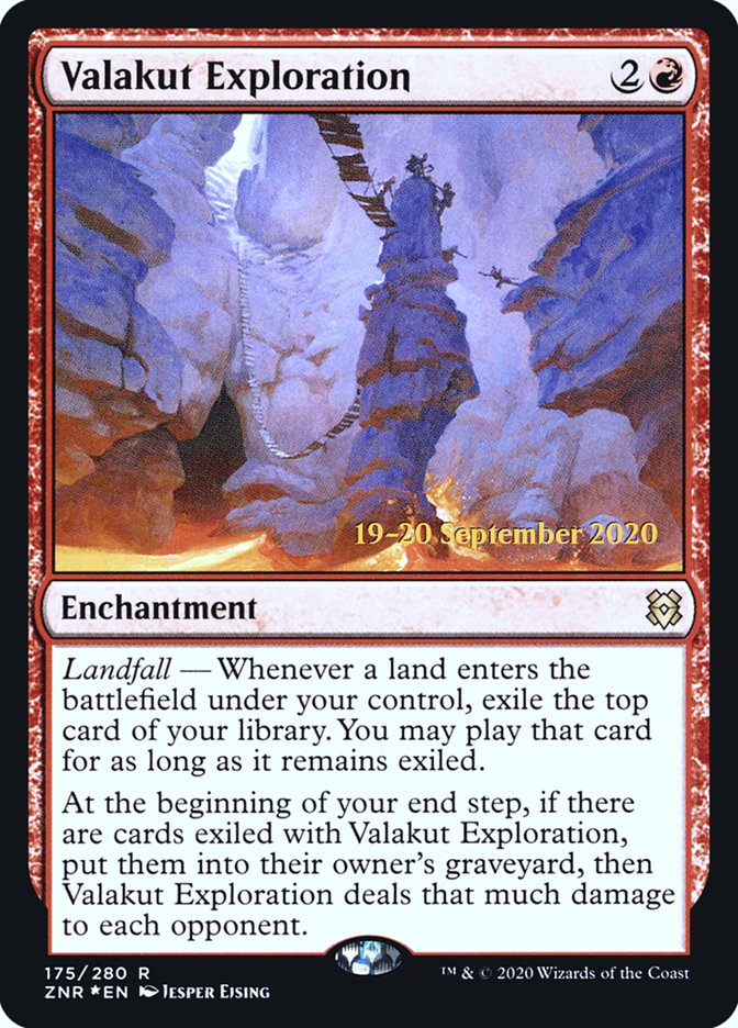 Valakut Exploration [Zendikar Rising Prerelease Promos] | Game Master's Emporium (The New GME)