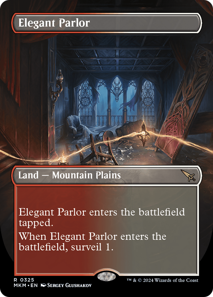Elegant Parlor (Borderless) [Murders at Karlov Manor] | Game Master's Emporium (The New GME)