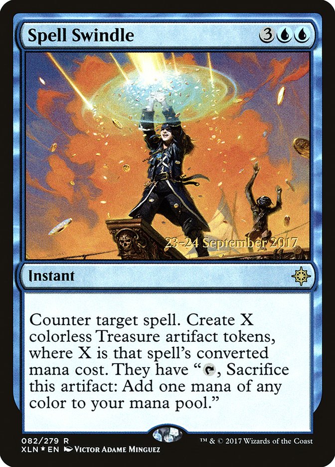 Spell Swindle [Ixalan Prerelease Promos] | Game Master's Emporium (The New GME)