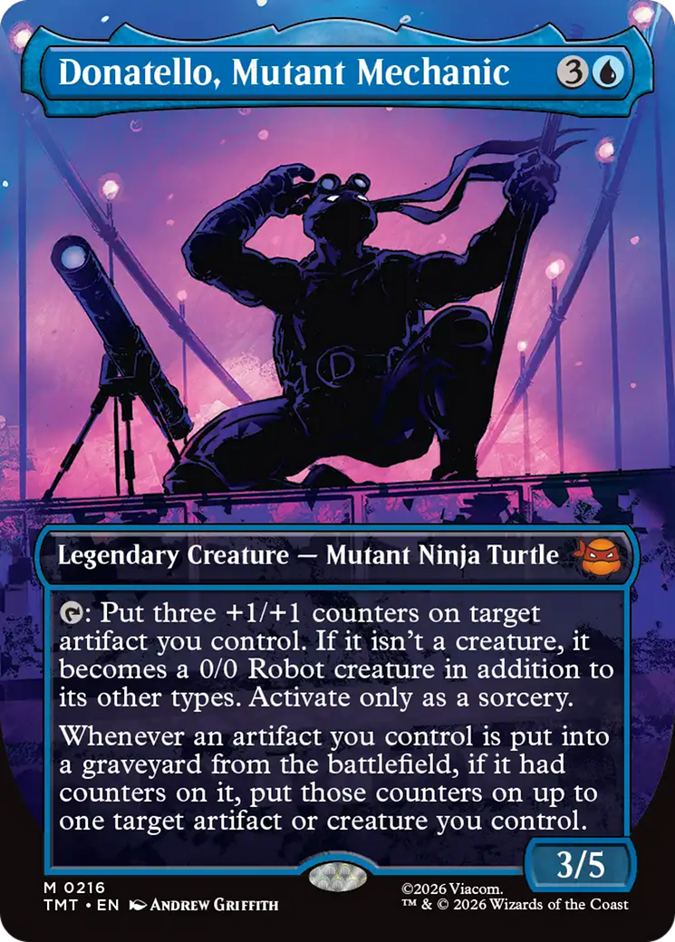 Donatello, Mutant Mechanic (Borderless) [Teenage Mutant Ninja Turtles] | Game Master's Emporium (The New GME)