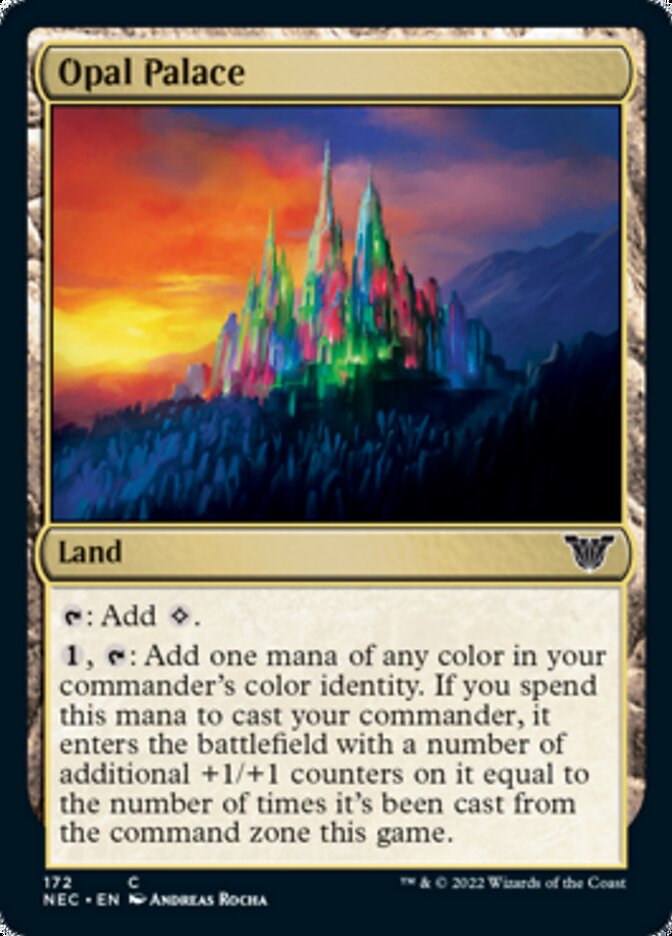 Opal Palace [Kamigawa: Neon Dynasty Commander] | Game Master's Emporium (The New GME)