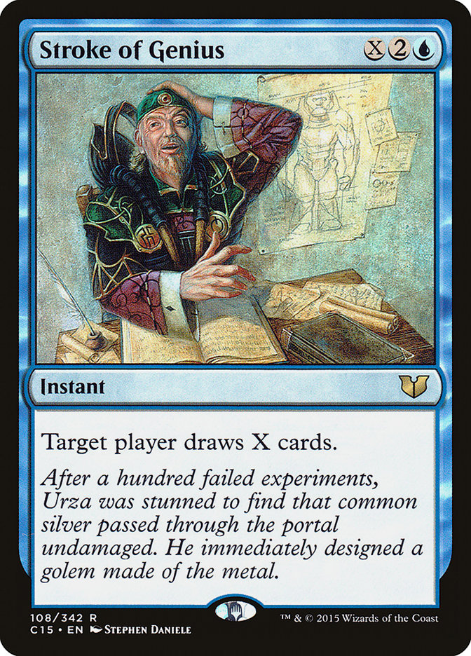 Stroke of Genius [Commander 2015] | Game Master's Emporium (The New GME)