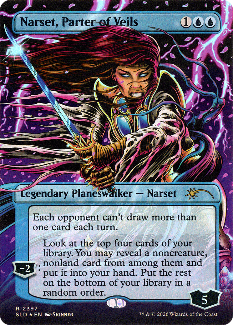 Narset, Parter of Veils (2397) [Secret Lair Drop Series] | Game Master's Emporium (The New GME)