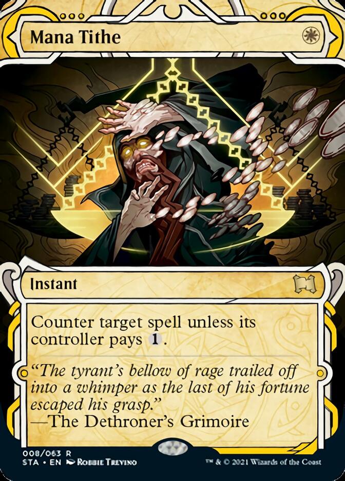 Mana Tithe (Foil Etched) [Strixhaven: Mystical Archive] | Game Master's Emporium (The New GME)