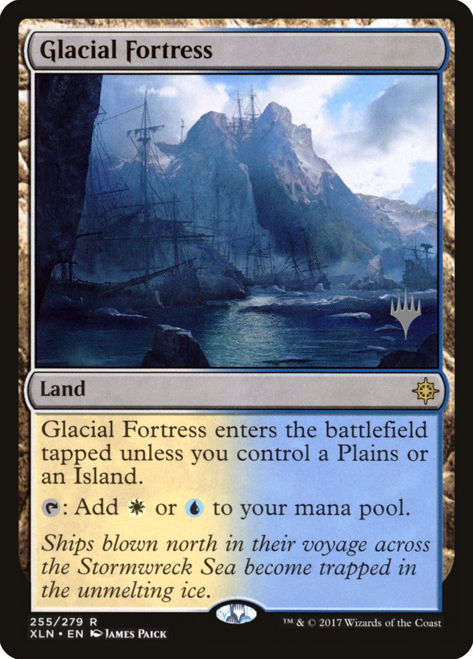 Glacial Fortress (Promo Pack) [Ixalan Promos] | Game Master's Emporium (The New GME)