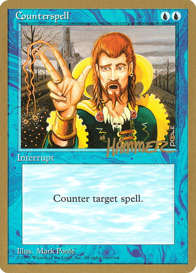 Counterspell (Shawn "Hammer" Regnier) [Pro Tour Collector Set] | Game Master's Emporium (The New GME)