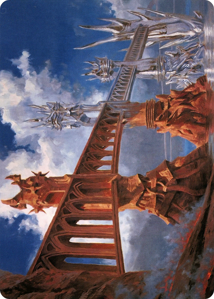 Silverbluff Bridge Art Card [Modern Horizons 2 Art Series] | Game Master's Emporium (The New GME)