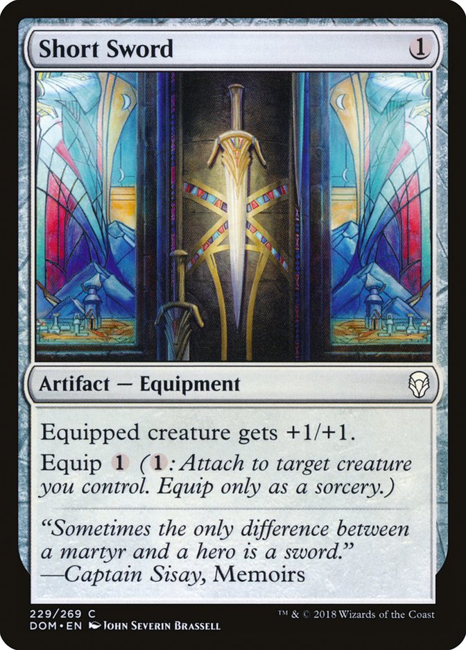 Short Sword [Dominaria] | Game Master's Emporium (The New GME)