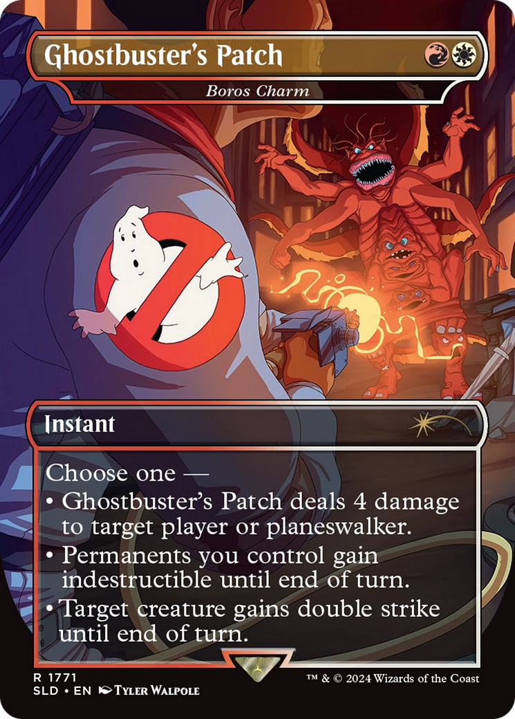 Ghostbuster's Patch - Boros Charm [Secret Lair Drop Series] | Game Master's Emporium (The New GME)