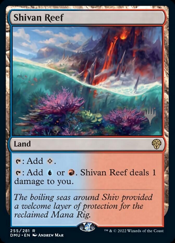 Shivan Reef (Promo Pack) [Dominaria United Promos] | Game Master's Emporium (The New GME)