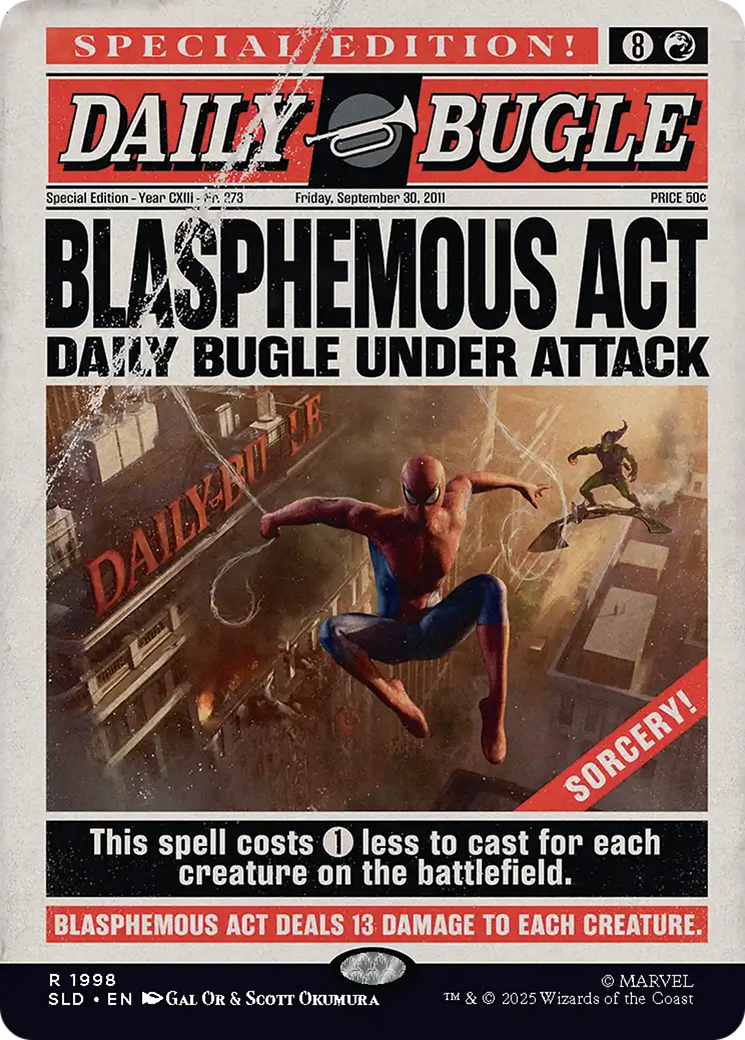 Blasphemous Act (1998) [Secret Lair Drop Series] | Game Master's Emporium (The New GME)