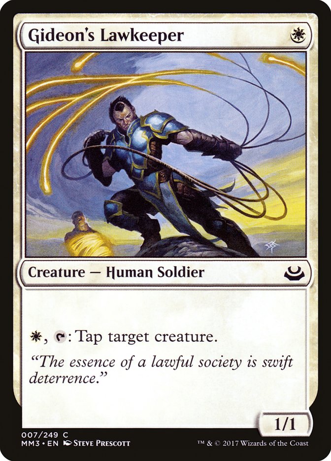 Gideon's Lawkeeper [Modern Masters 2017] | Game Master's Emporium (The New GME)