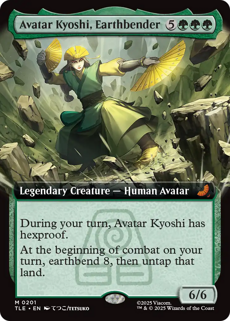 Avatar Kyoshi, Earthbender (Extended Art) [Avatar: The Last Airbender: Eternal-Legal] | Game Master's Emporium (The New GME)