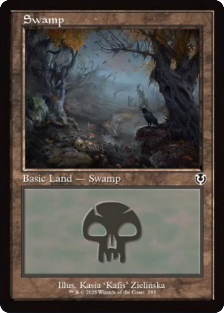 Swamp (293) (Retro Frame) [Innistrad Remastered] | Game Master's Emporium (The New GME)