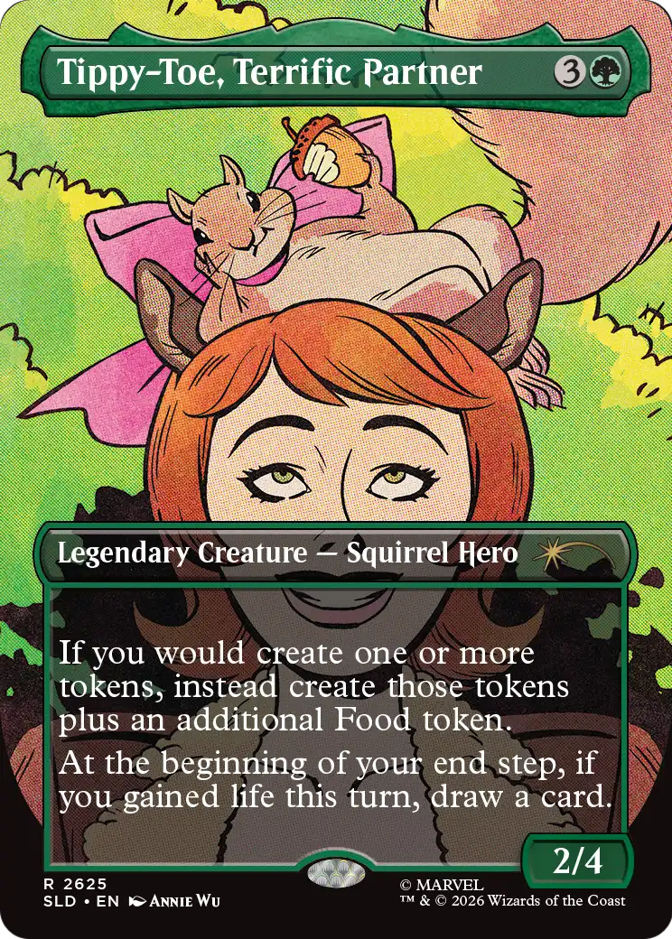 Tippy-Toe, Terrific Partner [Secret Lair Drop Series] | Game Master's Emporium (The New GME)