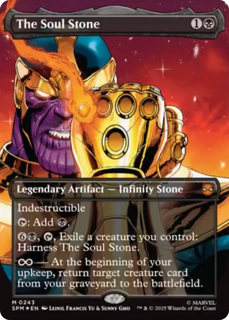 The Soul Stone (Borderless) [Marvel's Spider-Man] | Game Master's Emporium (The New GME)