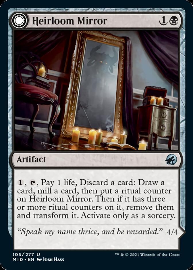 Heirloom Mirror // Inherited Fiend [Innistrad: Midnight Hunt] | Game Master's Emporium (The New GME)