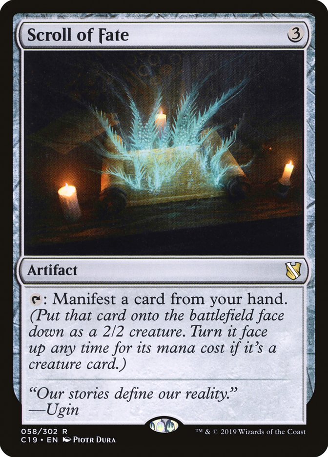 Scroll of Fate [Commander 2019] | Game Master's Emporium (The New GME)