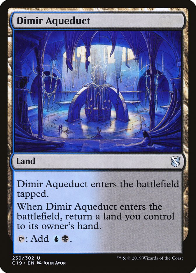 Dimir Aqueduct [Commander 2019] | Game Master's Emporium (The New GME)