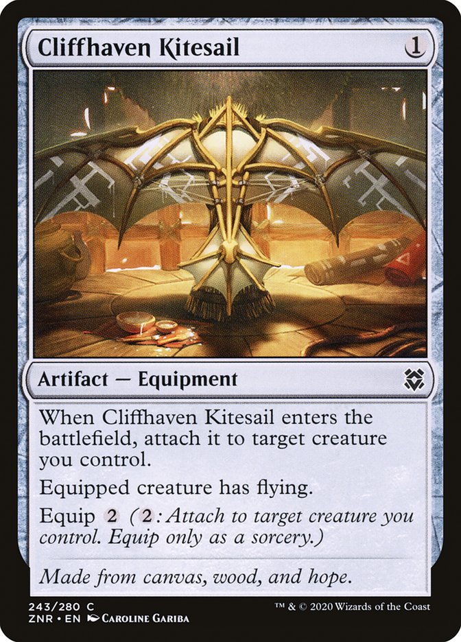 Cliffhaven Kitesail [Zendikar Rising] | Game Master's Emporium (The New GME)
