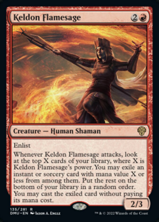 Keldon Flamesage [Dominaria United] | Game Master's Emporium (The New GME)