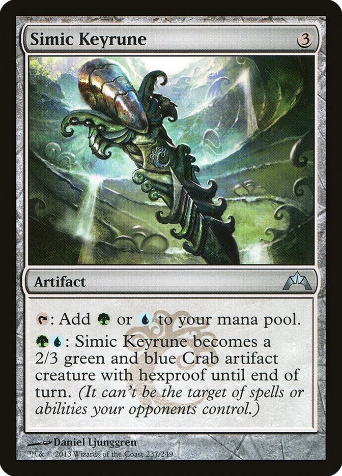 Simic Keyrune [Gatecrash] | Game Master's Emporium (The New GME)