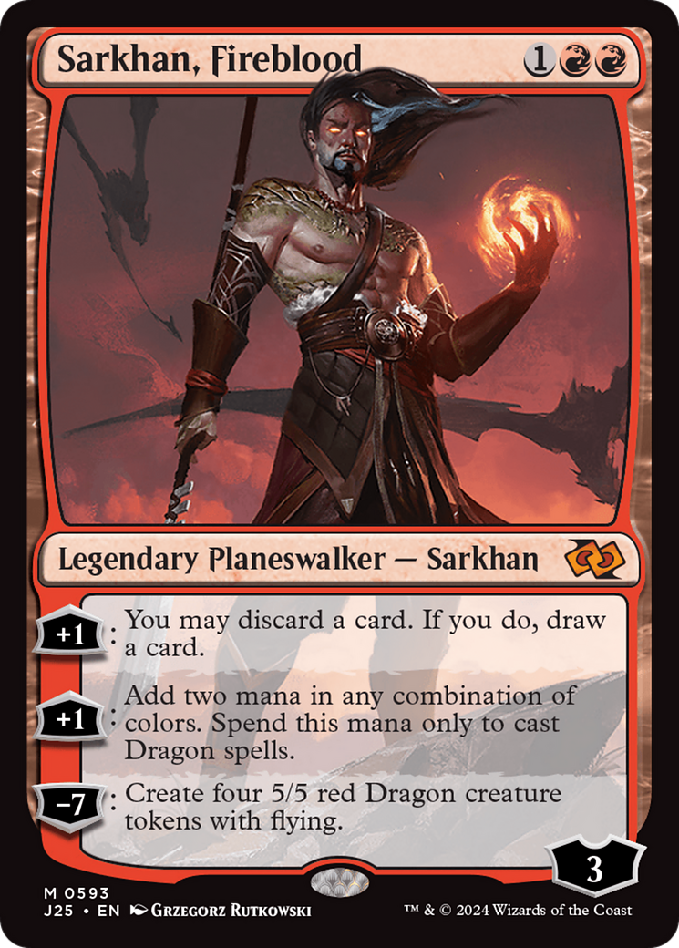 Sarkhan, Fireblood [Foundations Jumpstart] | Game Master's Emporium (The New GME)