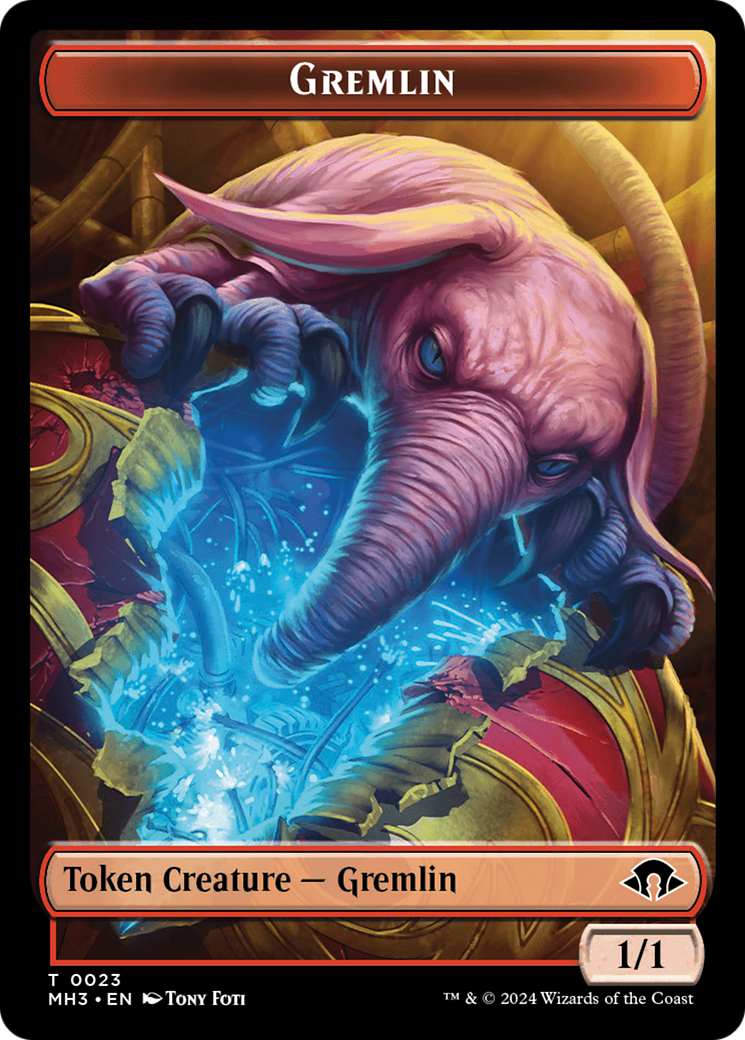 Servo // Gremlin Double-Sided Token [Modern Horizons 3 Tokens] | Game Master's Emporium (The New GME)