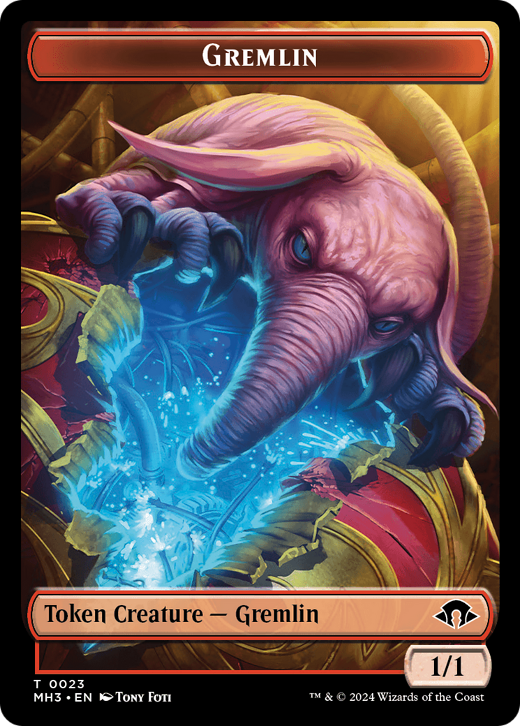 Eldrazi Spawn // Gremlin Double-Sided Token [Modern Horizons 3 Tokens] | Game Master's Emporium (The New GME)