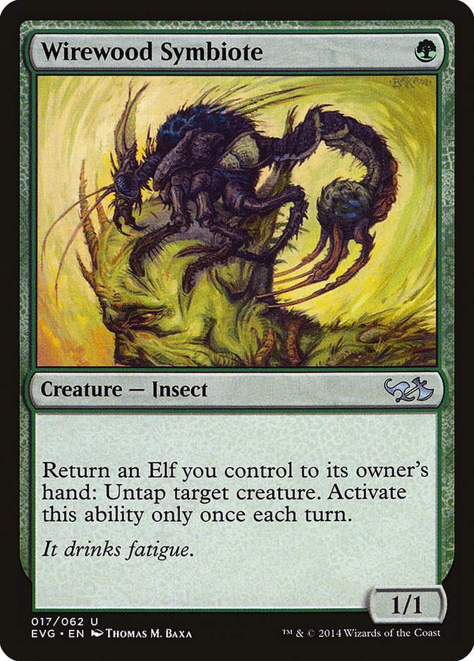 Wirewood Symbiote (Elves vs. Goblins) [Duel Decks Anthology] | Game Master's Emporium (The New GME)
