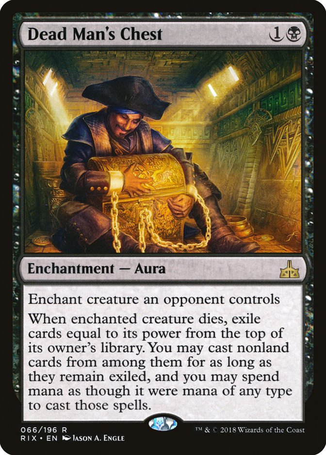 Dead Man's Chest [Rivals of Ixalan] | Game Master's Emporium (The New GME)