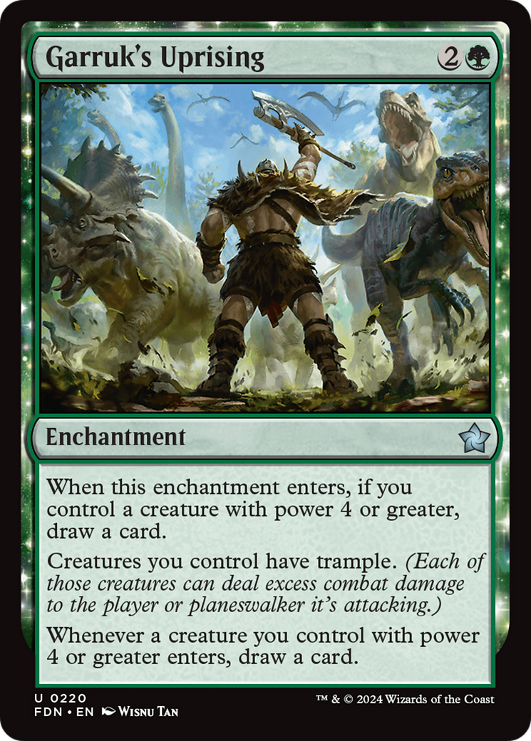 Garruk's Uprising [Foundations] | Game Master's Emporium (The New GME)