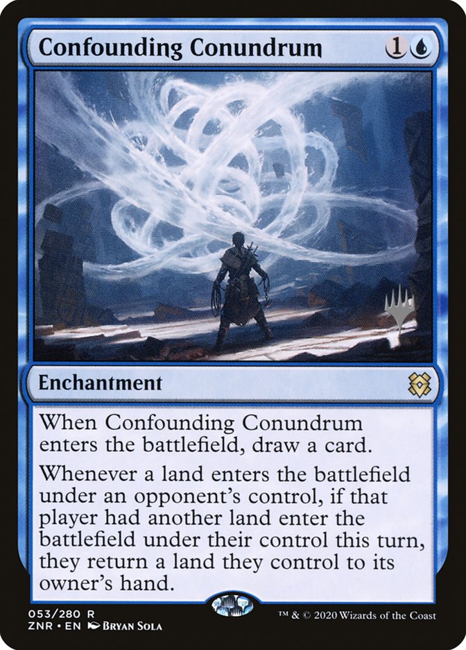 Confounding Conundrum (Promo Pack) [Zendikar Rising Promos] | Game Master's Emporium (The New GME)