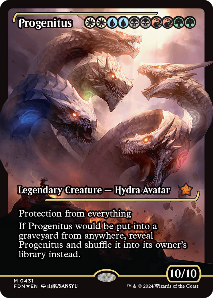 Progenitus (Showcase) [Foundations] | Game Master's Emporium (The New GME)