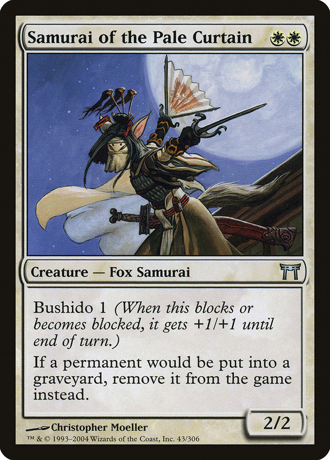 Samurai of the Pale Curtain [Champions of Kamigawa] | Game Master's Emporium (The New GME)