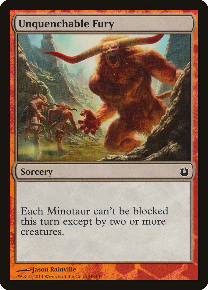 Unquenchable Fury [Born of the Gods Battle the Horde] | Game Master's Emporium (The New GME)